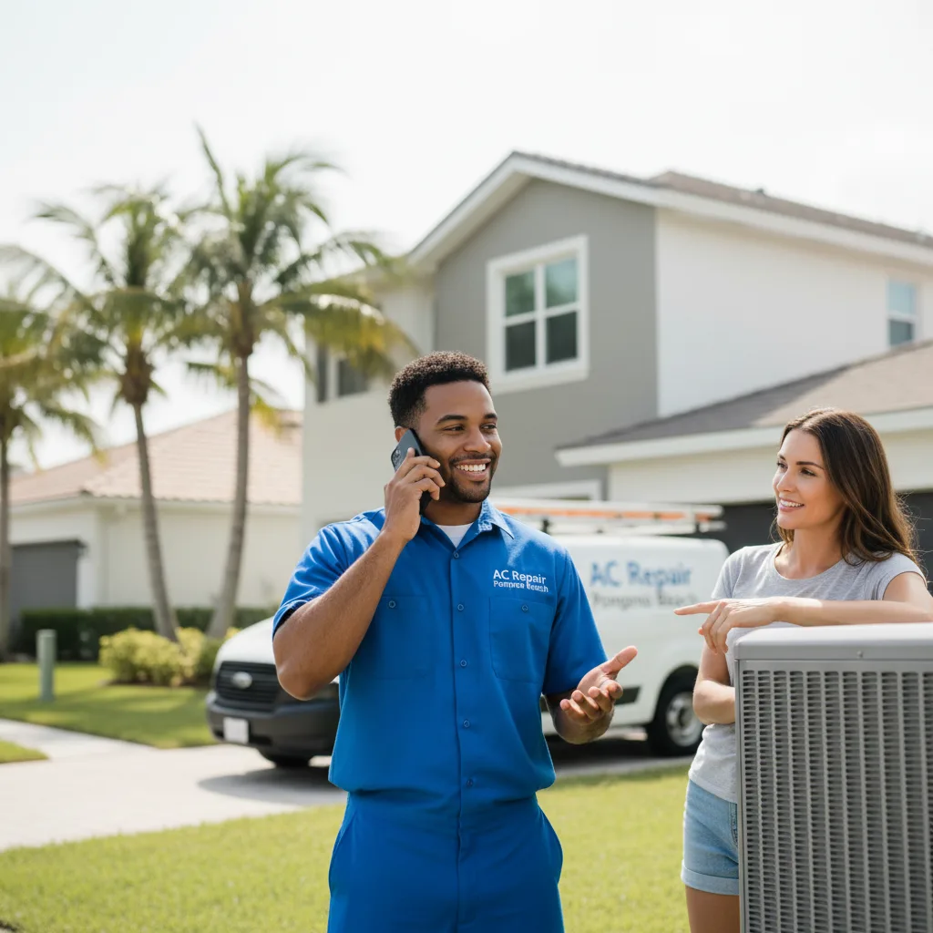 AC Repair Pompano Beach customer support in Fridley